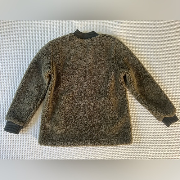 Abercrombie & Fitch Sherpa Full-Zip Oversized Bomber - Picture 5 of 16